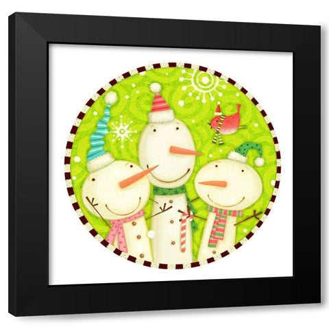 Bright Believe Collection C Black Modern Wood Framed Art Print with Double Matting by Eisner, Viv