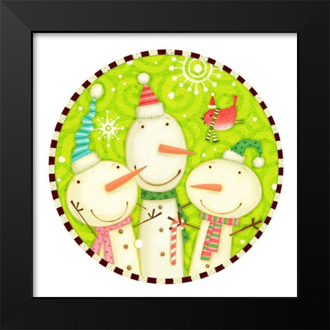 Bright Believe Collection C Black Modern Wood Framed Art Print by Eisner, Viv