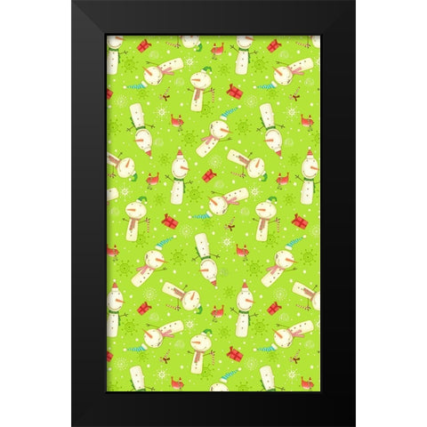 Bright Believe Collection E Black Modern Wood Framed Art Print by Eisner, Viv