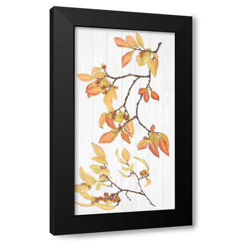 Sweet Foliage Collection B Black Modern Wood Framed Art Print by Miller, Dianne