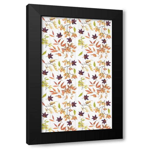 Sweet Foliage Collection E Black Modern Wood Framed Art Print by Miller, Dianne