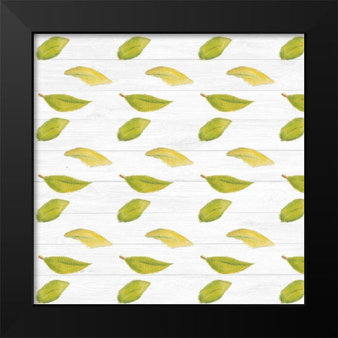 Sweet Foliage Collection F Black Modern Wood Framed Art Print by Miller, Dianne