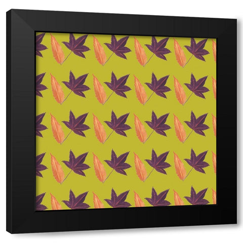 Sweet Foliage Collection I Black Modern Wood Framed Art Print by Miller, Dianne