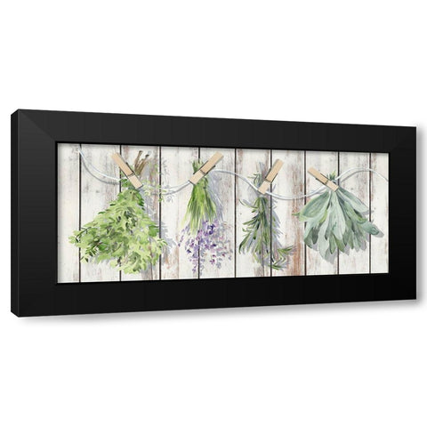 Green Witch Collection D Black Modern Wood Framed Art Print by Parker, Jennifer Paxton