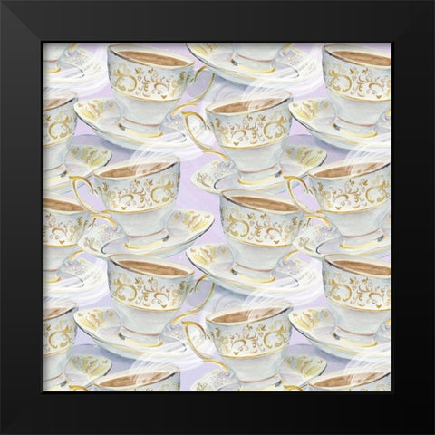 Green Witch Collection G Black Modern Wood Framed Art Print by Parker, Jennifer Paxton