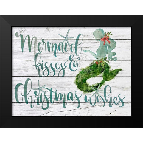 Tis the Seasun Collection A Black Modern Wood Framed Art Print by Parker, Jennifer Paxton