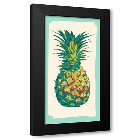 Tropical Getaway Collection B Black Modern Wood Framed Art Print by Fagalde, Jarman