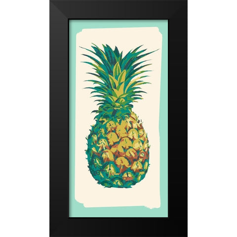 Tropical Getaway Collection B Black Modern Wood Framed Art Print by Fagalde, Jarman