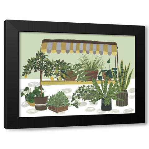 Hit the Road Collection A Black Modern Wood Framed Art Print with Double Matting by Wang, Melissa