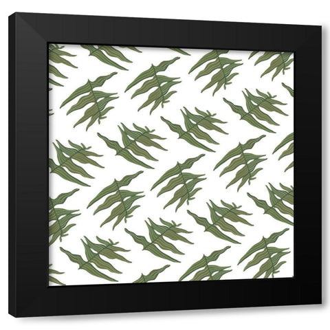 Hit the Road Collection G Black Modern Wood Framed Art Print with Double Matting by Wang, Melissa