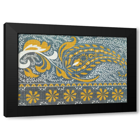 Exotic Journey Collection A Black Modern Wood Framed Art Print by Zarris, Chariklia