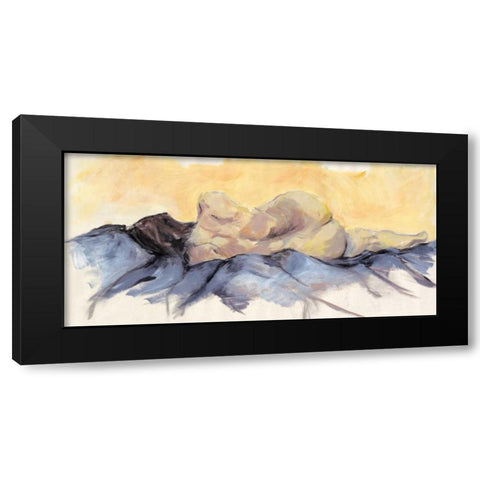 Nude II Black Modern Wood Framed Art Print by Seay, Anne