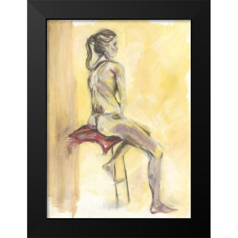 Nude IV Black Modern Wood Framed Art Print by Seay, Anne