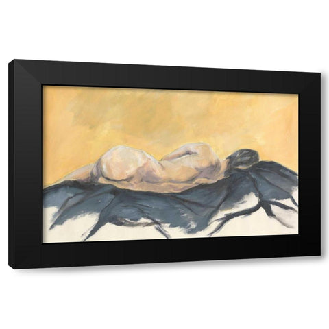 Nude VII Black Modern Wood Framed Art Print by Seay, Anne