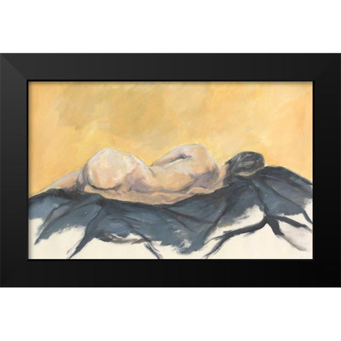 Nude VII Black Modern Wood Framed Art Print by Seay, Anne