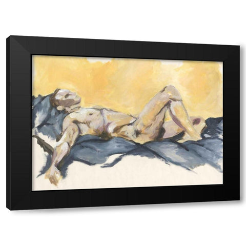 Nude VIII Black Modern Wood Framed Art Print by Seay, Anne