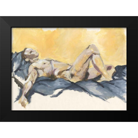 Nude VIII Black Modern Wood Framed Art Print by Seay, Anne