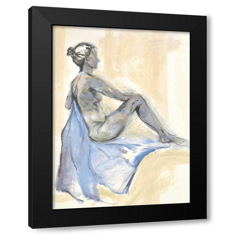 Nude XI Black Modern Wood Framed Art Print by Seay, Anne