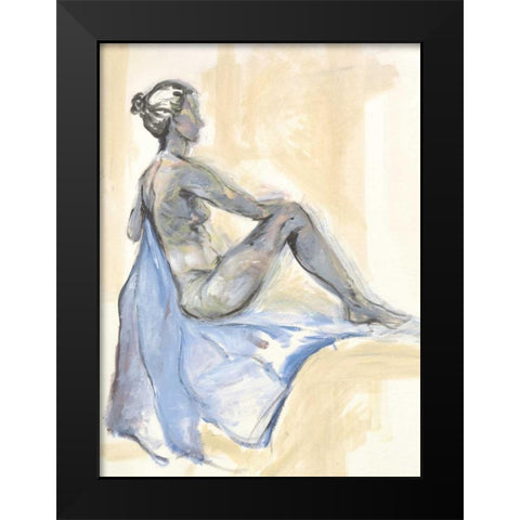 Nude XI Black Modern Wood Framed Art Print by Seay, Anne