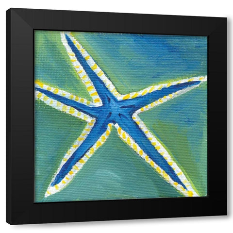 Shell III Black Modern Wood Framed Art Print by Seay, Anne