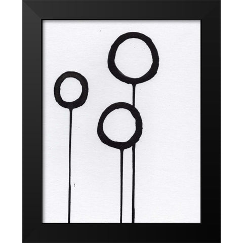 BandW III Black Modern Wood Framed Art Print by Seay, Anne