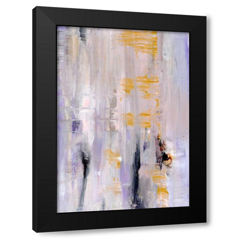 Abstract I Black Modern Wood Framed Art Print by Seay, Anne