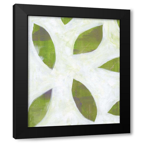 Patches I Black Modern Wood Framed Art Print by Seay, Anne