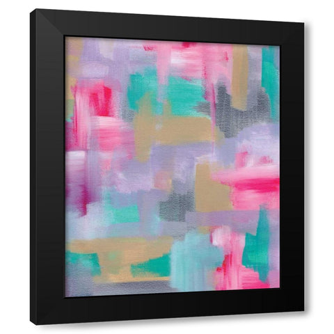 Abstract II Black Modern Wood Framed Art Print by Seay, Anne