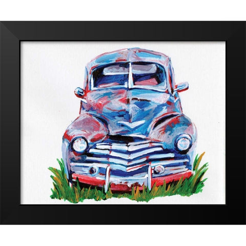 Parked Memories I Black Modern Wood Framed Art Print by Seay, Anne