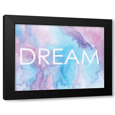 Dream Black Modern Wood Framed Art Print by Seay, Anne