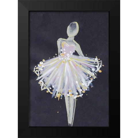 Runway Fashion II Black Modern Wood Framed Art Print by Seay, Anne