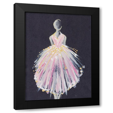Runway Fashion III Black Modern Wood Framed Art Print by Seay, Anne
