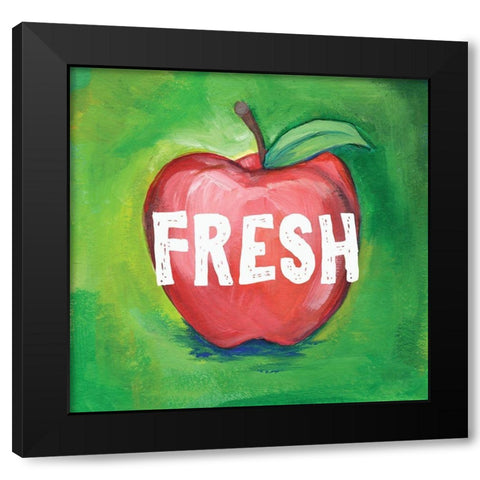 Fresh Black Modern Wood Framed Art Print by Seay, Anne