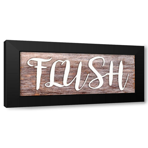 Flush Black Modern Wood Framed Art Print with Double Matting by Seay, Anne