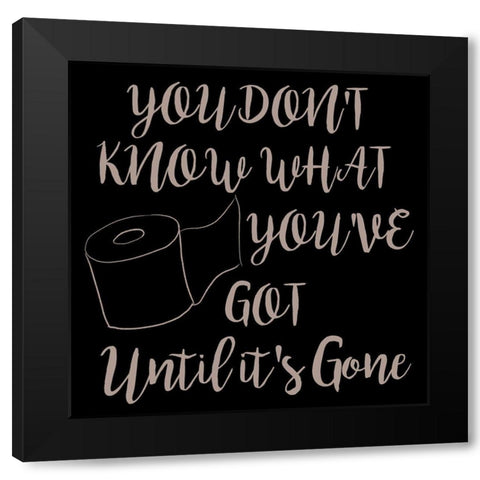 TP Black Modern Wood Framed Art Print with Double Matting by Seay, Anne