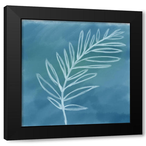 Tropical II Black Modern Wood Framed Art Print by Seay, Anne