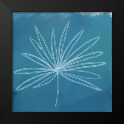 Tropical III Black Modern Wood Framed Art Print by Seay, Anne