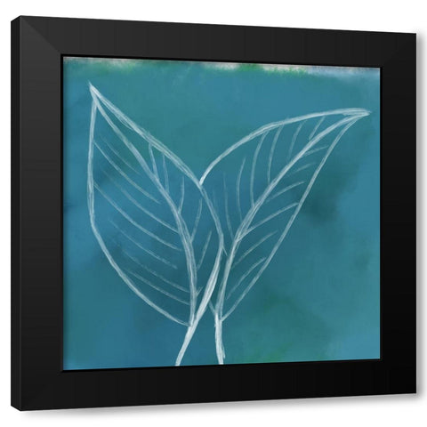 Tropical IV Black Modern Wood Framed Art Print by Seay, Anne