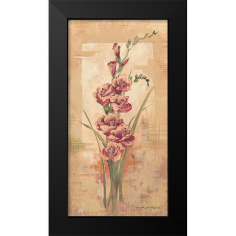 Floral III Black Modern Wood Framed Art Print by Phillips, Anita