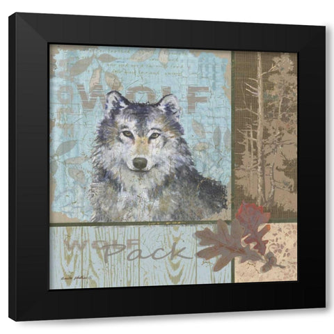 Pack Black Modern Wood Framed Art Print by Phillips, Anita