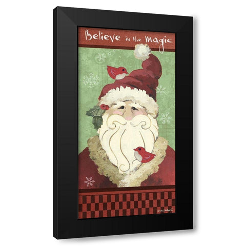 Believe in the Magic Black Modern Wood Framed Art Print by Phillips, Anita