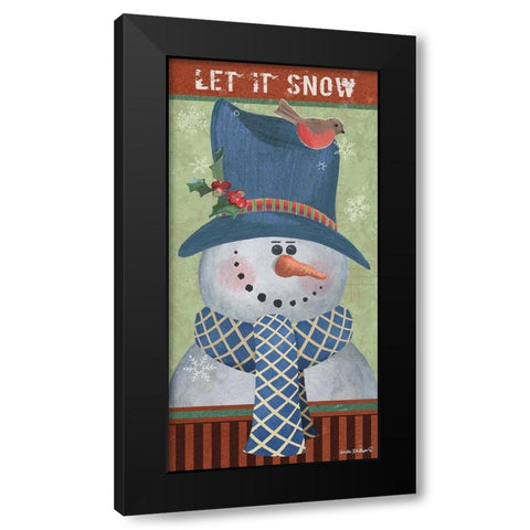 Celebrate the Season Black Modern Wood Framed Art Print by Phillips, Anita