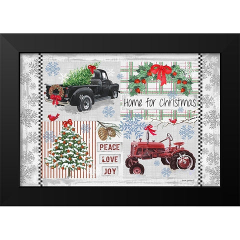 Nostalgia III Black Modern Wood Framed Art Print by Phillips, Anita