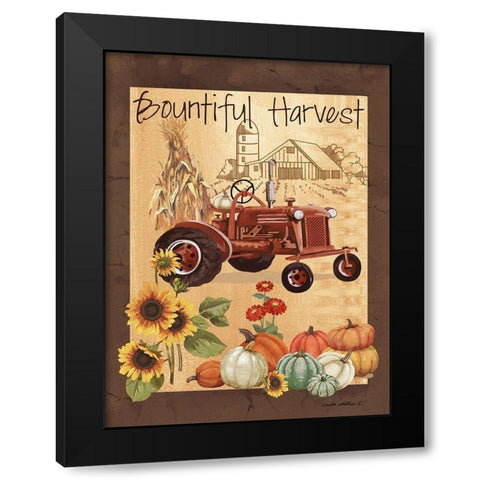 Bountiful Harvest III Black Modern Wood Framed Art Print by Phillips, Anita