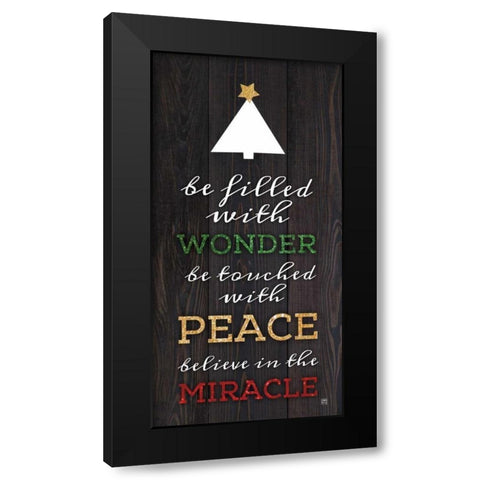 Wonderful Time Black Modern Wood Framed Art Print with Double Matting by Perrenoud, Aubree