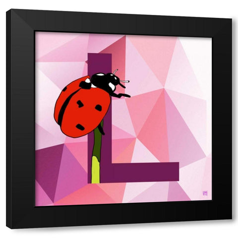 L Black Modern Wood Framed Art Print with Double Matting by Perrenoud, Aubree