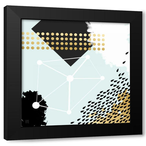 Siempre I Black Modern Wood Framed Art Print by Perrenoud, Aubree