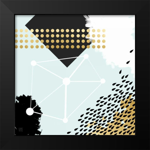 Siempre I Black Modern Wood Framed Art Print by Perrenoud, Aubree