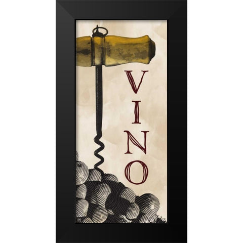 Wine II Black Modern Wood Framed Art Print by Perrenoud, Aubree