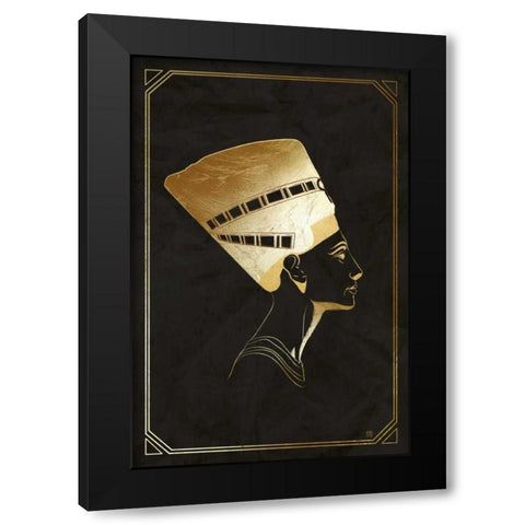 Queen Black Modern Wood Framed Art Print by Perrenoud, Aubree